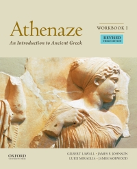 Athenaze, Book I: An Introduction to Ancient Greek - Image Pdf with Ocr